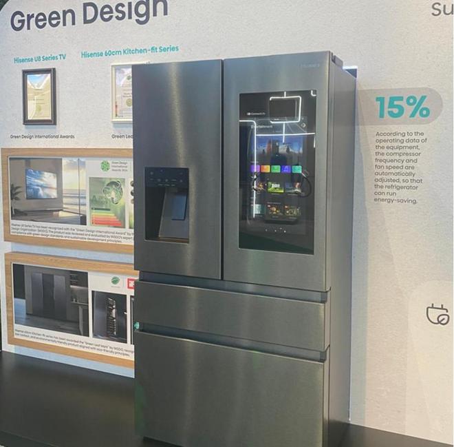 CES2025引领智能家居新潮流九游会J9海信大屏冰箱780闪耀(图3)